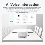 Beelink SER9 Pro Mini Desktop PC with AMD Ryzen AI 9 365 10C/20T - 32GB DDR5 1TB NVMe M.2 SSD, Triple Display Output, WiFi 6, USB4, Win-11 Mini Gaming Computer