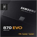 SAMSUNG 870 EVO SATA III SSD 1TB 2.5” Internal Solid State Drive