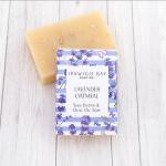 Lavender Oatmeal Soap - Gluten-Free, Organic, & Made in USA (4oz.)