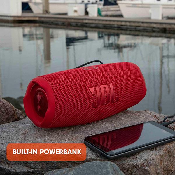 JBL CHARGE 5 - Portable Waterproof (IP67) Bluetooth Speaker with Powerbank USB Charge out, 20 hours playtime, JBL Partyboost
