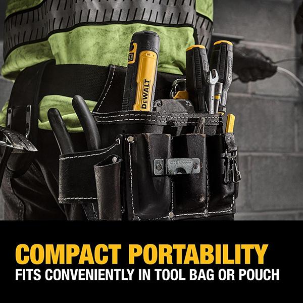 DEWALT Cordless Screwdriver - FLEXDRIVE Control & Screwdriving Bits (DWHT66719)