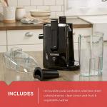 BLACK+DECKER 400-Watt Fruit & Vegetable Juice Extractor (JE2400BD) - Black