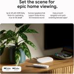 Google TV Streamer 4K - Fast Streaming Entertainment on Your TV with Voice Search Remote, Watch Movies, Shows, Live TV, and Netflix in 4K HDR (Porcelain)