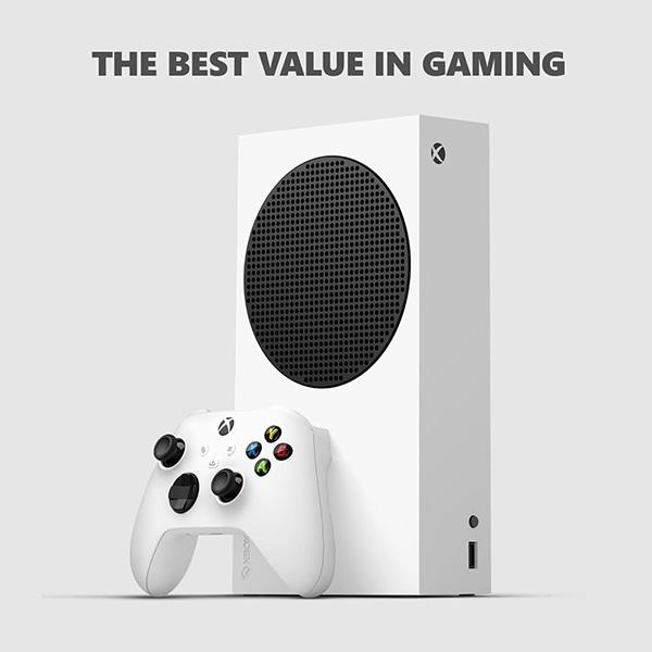Microsoft Xbox Series S 1TB All-Digital Console - Disc-Free Gaming, EP2-00634 (Robot White)