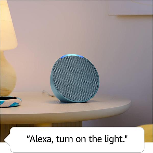 Amazon Echo Pop (1st Generation) - Our smallest Alexa speaker, Fits in any room