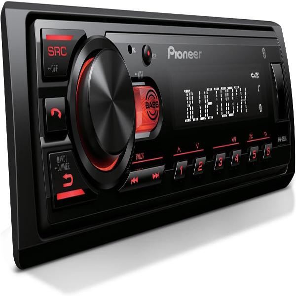 Pioneer MVH-S230BT Bluetooth Car Stereo with USB Inputs - Smartphone Connectivity, Hands-Free Calling