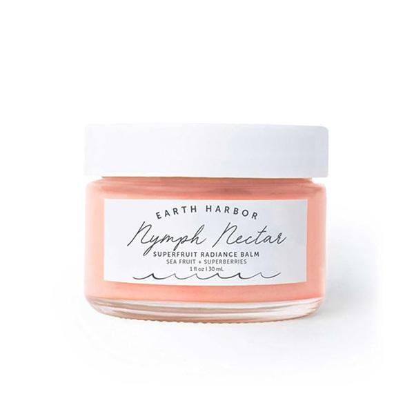 Earth Harbor NYMPH NECTAR Superfruit Radiance Balm - Deep Moisturizer and Sleeping Mask | Superberries + Sea Fruit | 100% Natural + Vegan