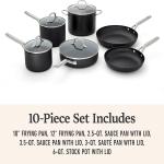 Calphalon® Hard-Anodized Pots & Pans Nonstick 10-Piece Cookware Set