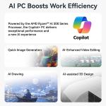 Beelink SER9 Pro Mini Desktop PC with AMD Ryzen AI 9 365 10C/20T - 32GB DDR5 1TB NVMe M.2 SSD, Triple Display Output, WiFi 6, USB4, Win-11 Mini Gaming Computer