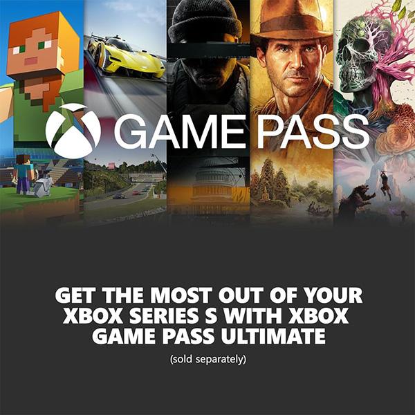 Microsoft Xbox Series S 1TB All-Digital Console - Disc-Free Gaming, EP2-00634 (Robot White)