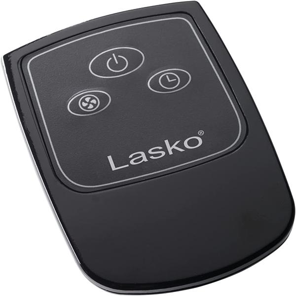 Lasko Oscillating Cyclone Pedestal Fan 1843 - Adjustable Height, Timer, Remote Control, 3 Speeds, for Bedroom, Living Room, Home Office, 18"