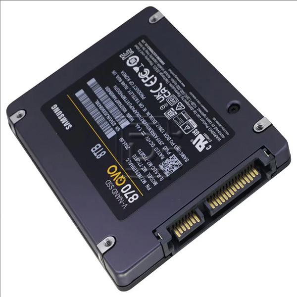Samsung 870 QVO MZ-77Q8T0B 8TB 2.5" SSD - 6Gbps, 4-bit MLC V-NAND SED SATA. Solid State Drive