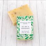 Tea Tree & Peppermint Soap - Gluten-Free, Organic, & Made in USA (4oz.)