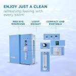 SP-5G 5g/hr. Swimming Pool Water Ozone Generator Mahine - Cleaner & Purifier, Restores Clear Chlorine-Free Water, Keep Water Crystal Clear, 15,000 gallons Water Capacity