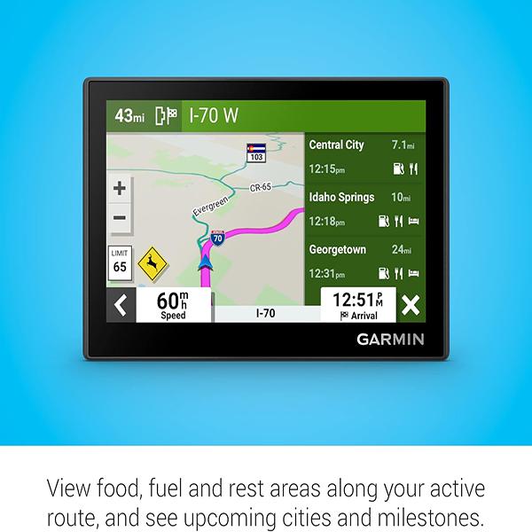 Garmin Drive™ 53 GPS Navigator - High-Resolution Touchscreen, Simple On-Screen Menus and Easy-to-See Maps, Driver Alerts