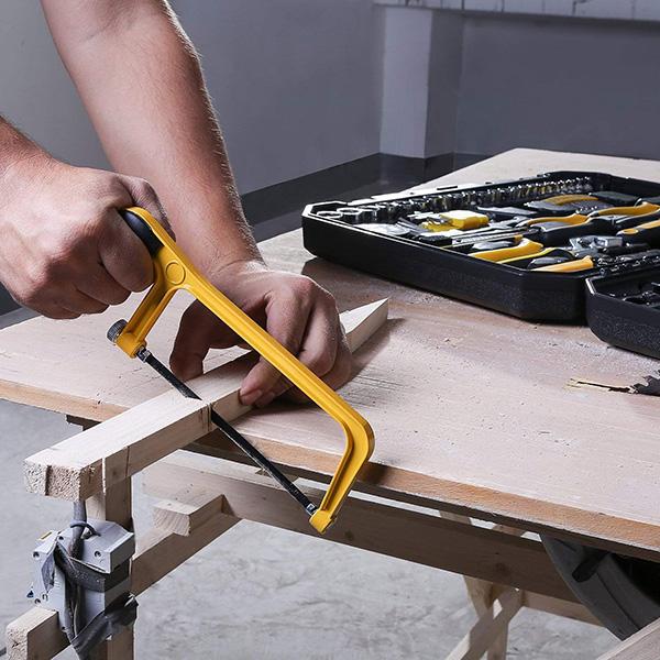 DEKOPRO 228 Piece Socket Wrench Auto Repair Tool Combination Package - Mixed Tool Set, Hand Tool Kit with Plastic Toolbox Storage Case