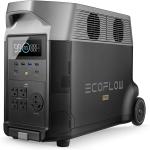 ECOFLOW Portable Power Station 3600Wh DELTA Pro - 120V AC Outlets, 3600W, 2.7H Fast Charge, Solar Generator for Home Use, Camping, RV & Emergencies