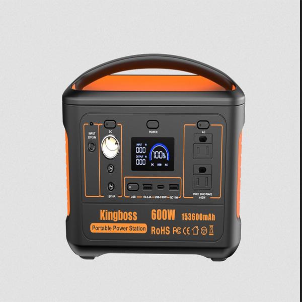 Kingboss Portable Power Station 110V/600W 568Wh Lithium Battery