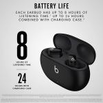 Beats Studio Buds True Wireless Noise Cancelling Earbuds - Compatible with Apple & Android, Built-in Microphone, Sweat Resistant Earphones, Class 1 Bluetooth Headphones
