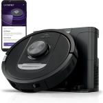 Shark PowerDetect Self-Empty Robot Vacuum with NeverStuck Technology (AV2820S) - Auto Deep-Clean Carpets & Hardfloors, 30 Day Capacity HEPA Bagless Base, WiFi