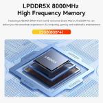 Beelink SER9 Pro Mini Desktop PC with AMD Ryzen AI 9 365 10C/20T - 32GB DDR5 1TB NVMe M.2 SSD, Triple Display Output, WiFi 6, USB4, Win-11 Mini Gaming Computer