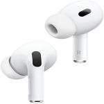 Apple AirPods Pro 2nd Generation with Wireless MagSafe Charging Case (USB-C) - with Apple 1 Year Limited Warranty (White)