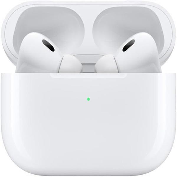 Apple AirPods Pro 2nd Generation with Wireless MagSafe Charging Case (USB-C) - with Apple 1 Year Limited Warranty (White)