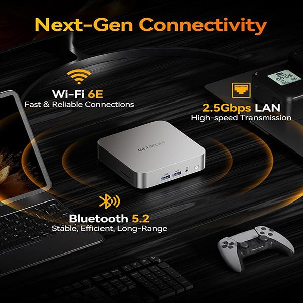 Geekom A8 Max Mini PC AMD Ryzen 8945hs 32GB 2TB SSD