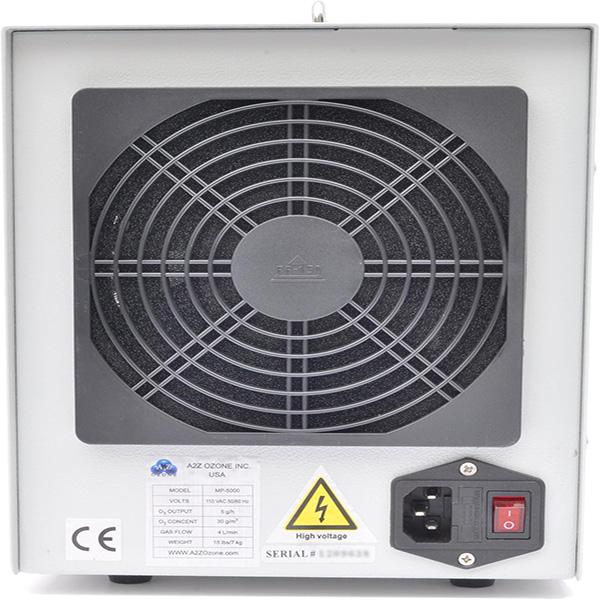 MP-5000 Ozone Generator Light-Duty Ozonator - For Water-use with Optional Oxygen Hookup, up to 5000 mg/hr, with Timer Function