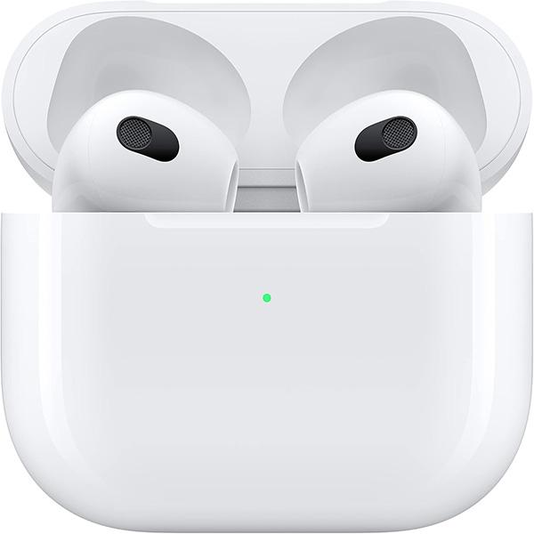 Apple AirPods (3rd Generation) Wireless Ear Buds - Bluetooth Headphones, Lightning Charging, Case Included, 30 Hours of Battery Life (White)