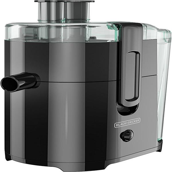 BLACK+DECKER 400-Watt Fruit & Vegetable Juice Extractor (JE2400BD) - Black