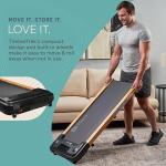 Lifepro Walking Pad Treadmill – 198 lbs Foldable Treadmill with Adjustable Incline, 47.6” Compact Mini for Jogging, Running & Walking at Home or Office, Easy Storage