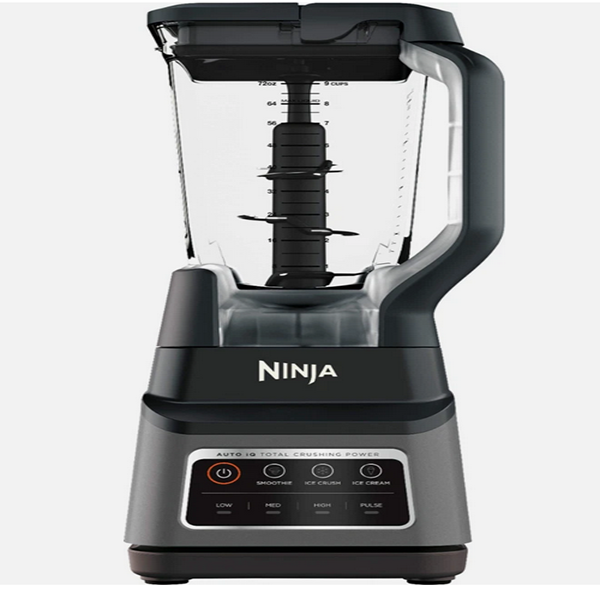 Ninja BN701 Professional Plus Blender - 1400 Peak Watts, 3 Functions for Smoothies, Frozen Drinks & Ice Cream, 72-oz. (Grey)