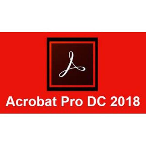 Adobe Acrobat Pro DC 2018 + Serial Key - Win (Lifetime Use)