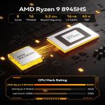 Geekom A8 Max Mini PC AMD Ryzen 8945hs 32GB 2TB SSD