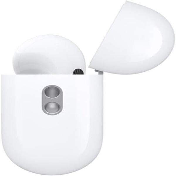 Apple AirPods Pro 2nd Generation with Wireless MagSafe Charging Case (USB-C) - with Apple 1 Year Limited Warranty (White)