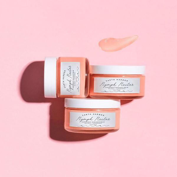 Earth Harbor NYMPH NECTAR Superfruit Radiance Balm - Deep Moisturizer and Sleeping Mask | Superberries + Sea Fruit | 100% Natural + Vegan