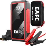EAFC Car Battery Jump Starter - 2000A Portable Jumper Cables 12V for Up to 6.0L Gas & 4.0L Diesel Engines