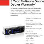 OSS Audio Systems 616UAB Car Stereo with Bluetooth - Single DIN, MP3, USB, Aux-in, AM/FM, No CD DVD Player