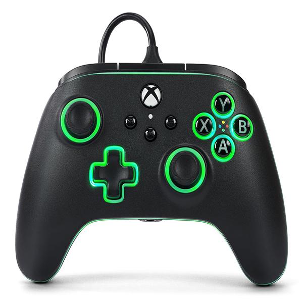 PowerA Advantage Wired Controller for Xbox Series X|S with Lumectra - Wired video game controller, works with Xbox One and Windows 10/11 (Black))