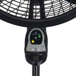 Lasko Oscillating Cyclone Pedestal Fan 1843 - Adjustable Height, Timer, Remote Control, 3 Speeds, for Bedroom, Living Room, Home Office, 18"