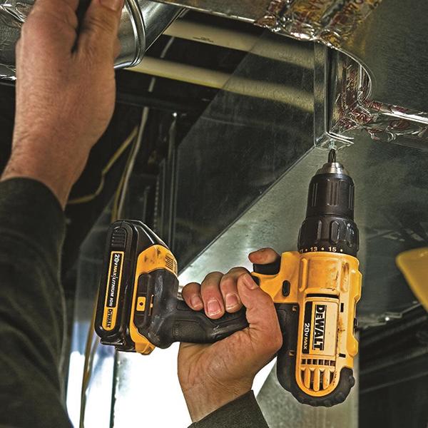DEWALT 20V Max Cordless Drill & Impact Driver - Power Tool Combo Kit with 2 Batteries and Charger (DCK240C2)