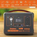 Kingboss Portable Power Station 110V/600W 568Wh Lithium Battery