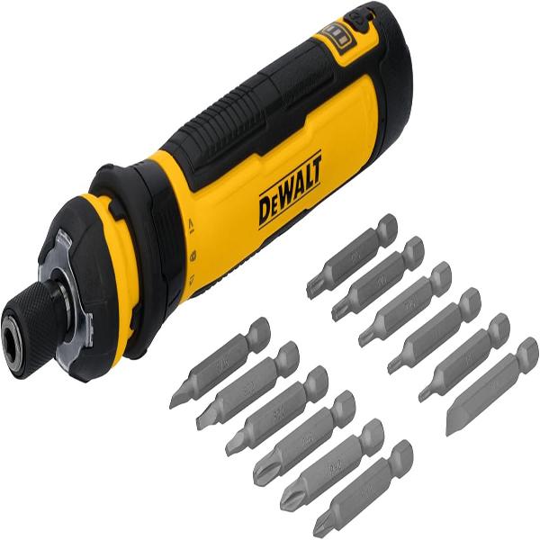 DEWALT Cordless Screwdriver - FLEXDRIVE Control & Screwdriving Bits (DWHT66719)