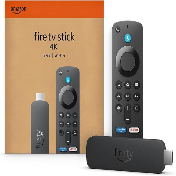Amazon Fire TV Stick 4K (2023) with AI-powered Fire TV Search - Wi-Fi 6, stream over 1.5 million movies & shows, free & live TV