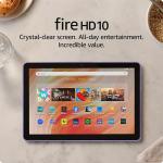 Amazon Fire HD 10 tablet 10.1" inches (2023 Release) - built for relaxation, 10.1" vibrant Full HD screen, octa-core processor, 3GB RAM, 32 GB