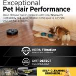 Shark PowerDetect Self-Empty Robot Vacuum with NeverStuck Technology (AV2820S) - Auto Deep-Clean Carpets & Hardfloors, 30 Day Capacity HEPA Bagless Base, WiFi