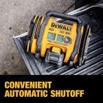 DEWALT 20V MAX Tire Inflator - Compact & Portable, Automatic Shut Off, LED Light, Bare Tool Only (DCC020IB)