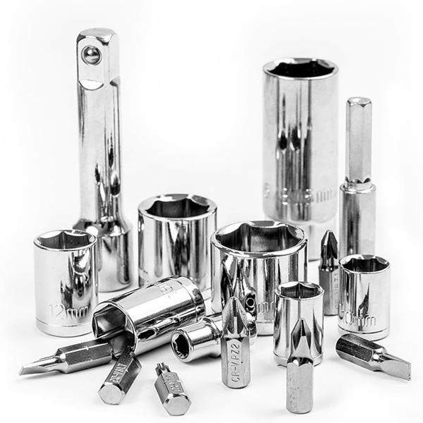 DEKOPRO 228 Piece Socket Wrench Auto Repair Tool Combination Package - Mixed Tool Set, Hand Tool Kit with Plastic Toolbox Storage Case