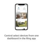 Ring Alarm Motion Detector - Pet-Friendly Security with Adjustable Settings, 90° Coverage & 25ft Range, Easy Installation, White [Base Station Required]